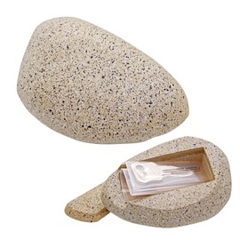 Hide a Key Outside Waterproof - Large Capacity Design - Durable and Realistic Design, The Perfect Key Hider for Outdoor Decor and Security