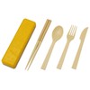 Kokubo Go Out Military Mustard Cutlery Set KK-343