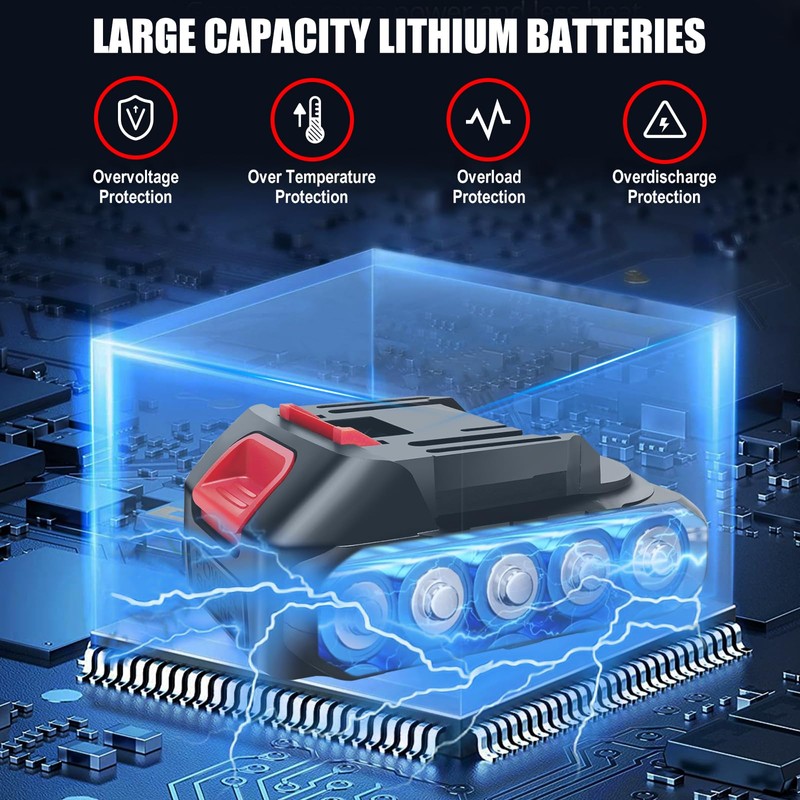 Battery Cordless Mini Chainsaw 6 Inch,Chain Saws Cordless with 700W