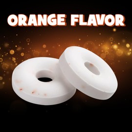 Fresh Oz Orange Flavored Candy for On-the-Go Indulgement - Individually Wrapped Candy Refreshing Sweets Pack, Sugar Free Mouth Breath Freshener - Nut Free - 2.65oz