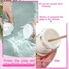 4PCS Refillable Airless Pump Bottles - Empty Vacuum Cream/Lotion Dispenser