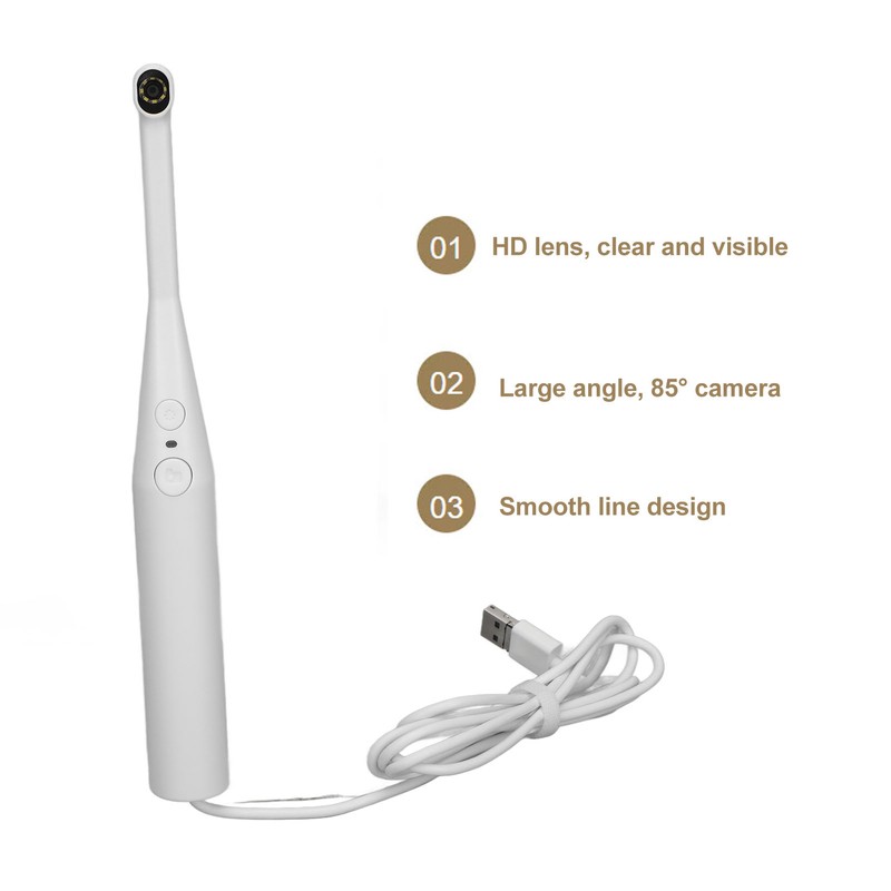 USB Visual Intraoral Camera HD Dental Endoscope Oral Inspection Camera