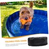 MERRYHAPY Practical Round Swimming Pool Cover Pet-Friendly Portable Easy to