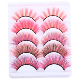 OHPHCALL 10pcs Cluster Lashes Non Glue Individual Eyelashes Extensions for Wedding Party Makeup