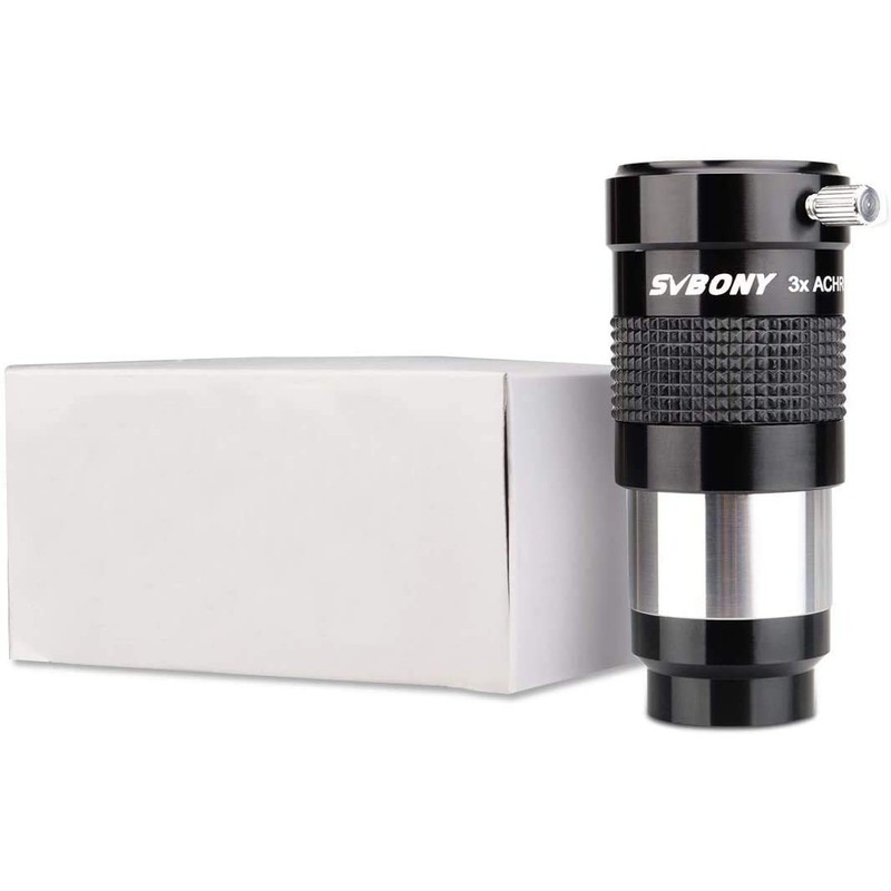 SVBONY Barlow Lens Correction Lens 3x Chromatic Aberration 1.25" 31.7mm