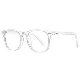 Hyothancyx Blue Light Blocking Glasses for Women Men, Round Computer Glasses Anti Eye Strain/UV/Glare Gaming Glasses