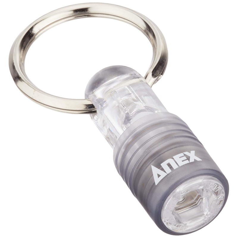 ANEX AQH-K Bit Holder, Quick Type, With Ring, Black