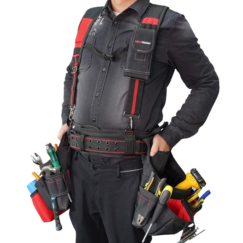 MELOTOUGH Pro Framer Combo System-Magnetic Tool Pouch Build Heavy Duty