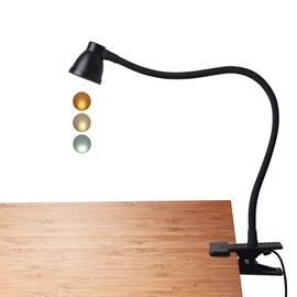 CeSunlight CeSunlight Clamp Desk Lamp, Clip on Reading Light, 3000-6500K Adjustable Color Temperature, 6 Illumination Modes, 10 Led Beads, 4.8 Feet USB Cord Included (Adapter Not Included)