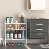 GEDLIRE Expandable Kitchen Cabinet Shelf Organizer, Stackable Metal Pantry Storage