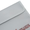 Fireproof Document Bag Waterproof and Fireproof Money Bag with Dual