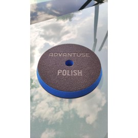 ADVANTUSE - Polishing Pads Polishing Sponges Polishing Sets for Eccentric and Rotary Polishing Machine (Koch Chemie P6.02 250 ml + One Step Pad 125 mm)