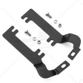 WEISEN WSAYS Hood Hinge Ditch Light Bracket For 19-2022 Chevy Silverado 1500 LT/LTZ