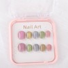 Handmade Nail Tips, Small Nails, Short Nail Art, 10 Pieces,