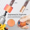 Metal Copper Pipe Cleaner for Drill, 2 Tube Cleaning Brush(1/2",3/4")