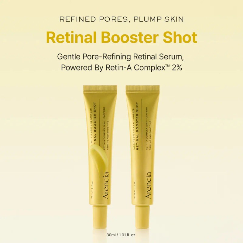 Arencia Retinal Booster Shot Todo Tipo Piel Día Noche