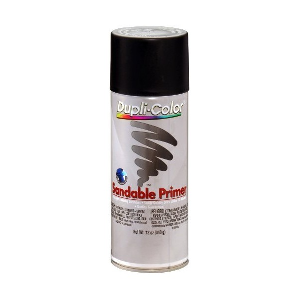 Dupli-Color DAP1698 Black Hot Rod General Purpose Sandable Primer -
