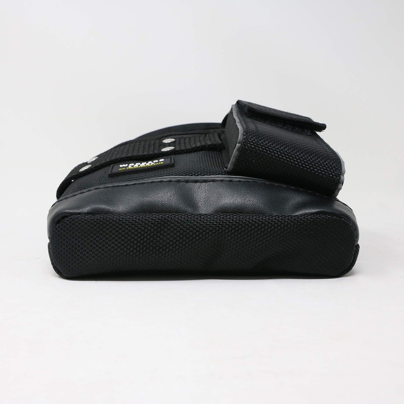 Bowken Club RF-95 Pouch, Accessory Case with Reflective Lines, Black