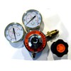 Devardi Glass Propane & Oxygen Torch Regulators, Lampworking 3" Gauges