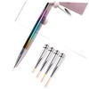 BIUDECO 5pcs Nail Art Pen Set Replacement Heads Nail Art