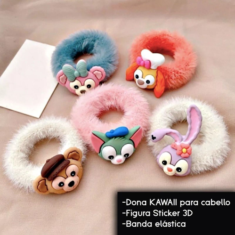 Tton Cepillo Para Cabello Set Donas Peinado Accesorio