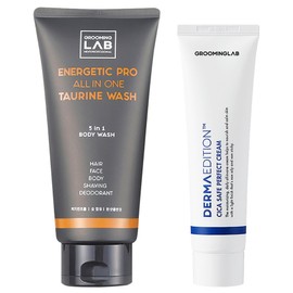 Grooming Wrap Men’s Military Enlistment Preparation All-in-One 2-Piece Set, 1 Piece / 그루밍랩 남성 군입대 준비물 올인원 2종세트, 1개