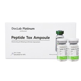 DocLab Platinum Peptide Tox Ampoule 5ml 1 box (5 units) Lifting Ampoule Elasticity Care Wrinkle Care / 닥랩 플래티넘 펩타이드 톡스 앰플 5ml 1박스(5개) 리프팅앰플 탄력케어 주름케어
