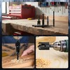 18 PCS Countersink Drill Bit Set, HSS Tapered Drill Bits