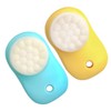 WOONEKY 2pcs Double Sided Cleansing Facial Brush Manual Face Washing