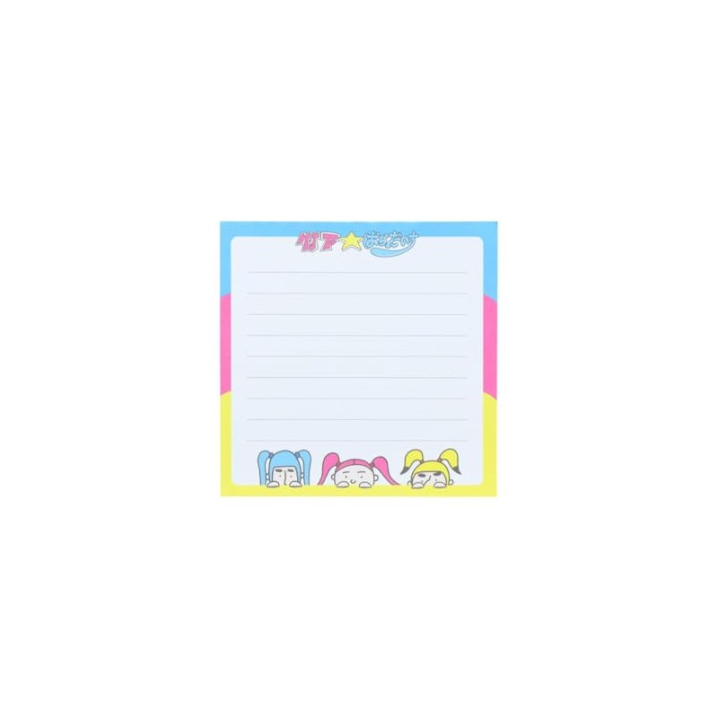 Takeshita Paradaisu (Notepad) Block Memo, Sunstar Stationery, Back to School