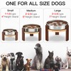 Feedoo Elevated Dog Bowl Stand, 6'' Height Raised Stand for
