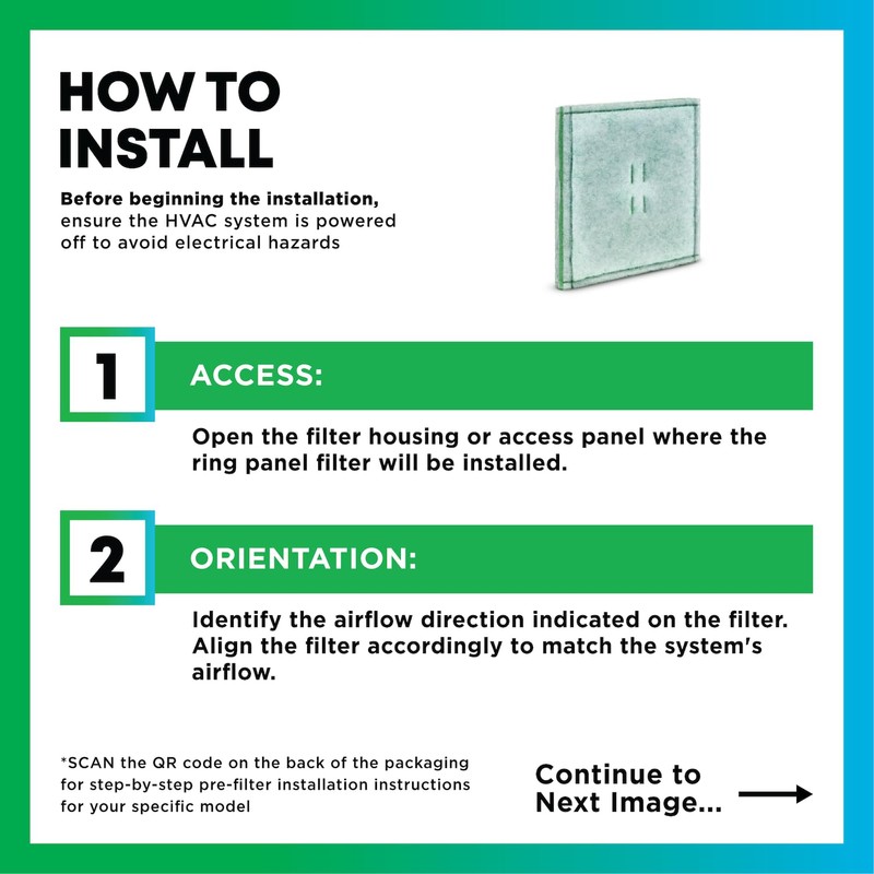 Filterbuy 20x20 Ring Panel Air Filter, 3-Ply MERV 8 Commercial