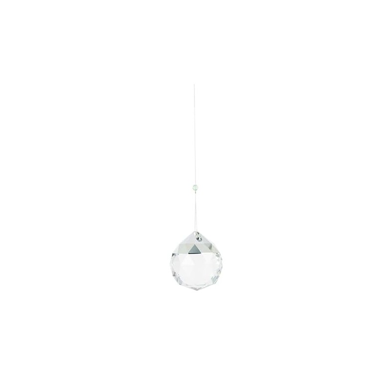 Tierra Zen Feng Shui faceted crystal ball 4cm