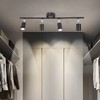 4 Light LED Track Lighting, 60W Adjustable LED Track Lighting