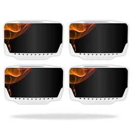 MightySkins Skin Compatible with Blade Chroma Battery Batteries (4 Pack) wrap Cover Sticker Skins Bright Smoke