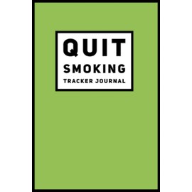 Quit Smoking Journal Tracker: Simple To Use Tracker and Easy Way to Stop Smoking - Self Help Journal Tracker - Solid Green