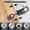Toggle Latch Clamp 4001, 6 Pack Adjustable Toggle Clamp Latch,