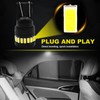 White LED Interior Lights Compatible with Toyota Sequoia 2001 2002
