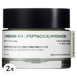 Tone28 Peptacica Hydrator Moisturizing Cream, 2 packs, 50g / 톤28 펩타시카 하이드레이터 수분크림, 2개, 50g
