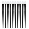 10pcs Silicone Eyeshadow Brush Soft Reusable Long Lasting Silicone Glitter