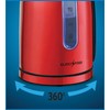 EUROSTAR EKS12RD 1.2L Stainless Steel Electric Kettle, Red