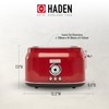 Haden Dorset 2 Slice Wide Slot Stainless Steel Toaster with