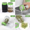 Haswe Seed Sprouting Jar Kit with Wide Mouth Mason Jars,