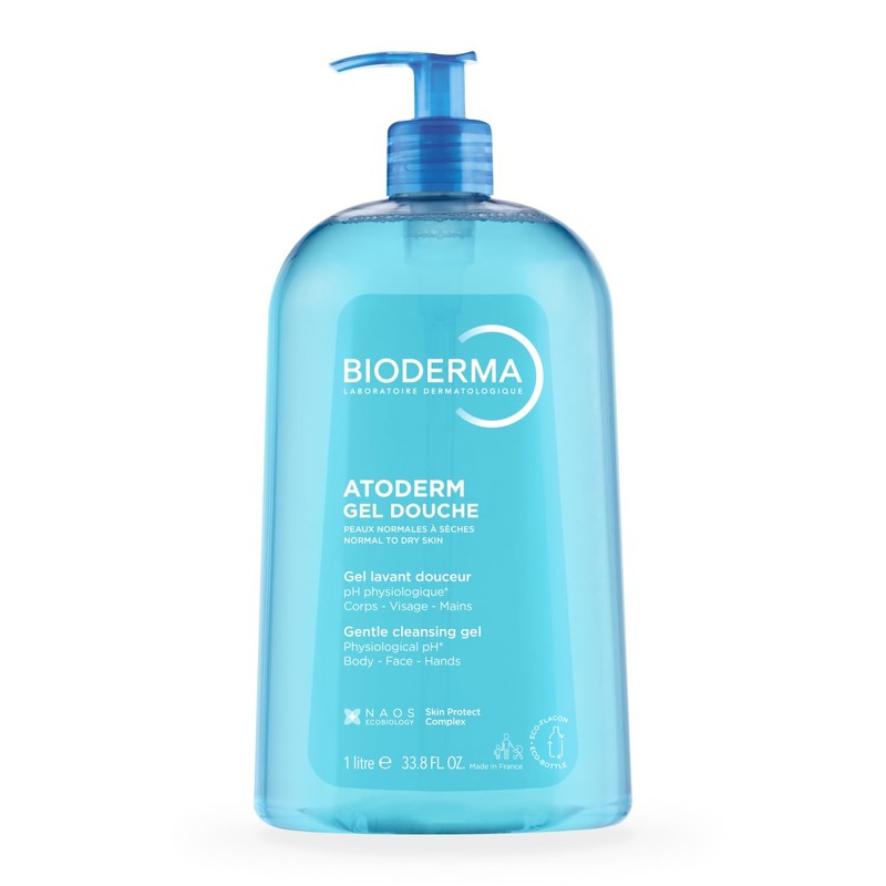 Bioderma Atoderm Moisturizing Shower Gel Body Wash For Normal To