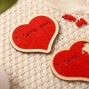 Unbranded 'I Love You' Wooden Heart Puzzle in a gift