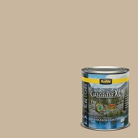Rodda Paint CASCADIA XL Exterior Satin Paint & Primer in One, Quart, Sand Sculpture