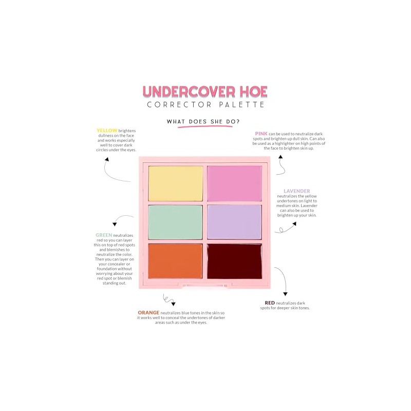 Kimchi Chic, Paleta de correctores universales Undercover Hoe