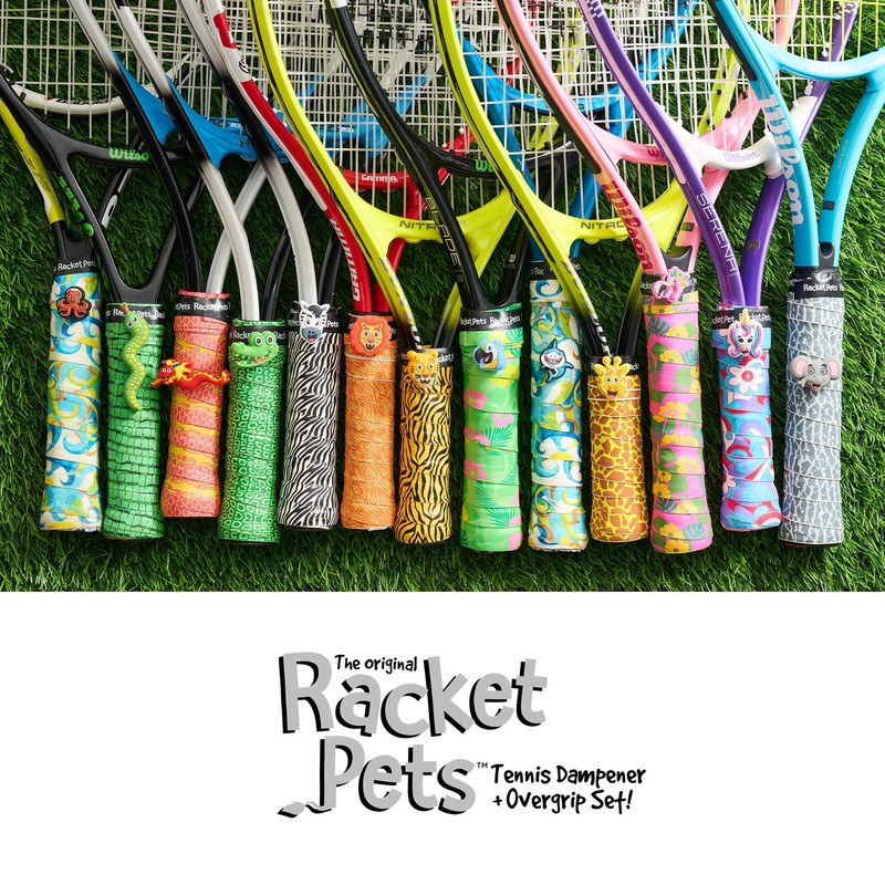 Racket Pets - Giraffe Overgrip and Dampener