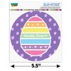 Cute Rainbow Happy Easter Egg Automotive Car Window Locker Circle