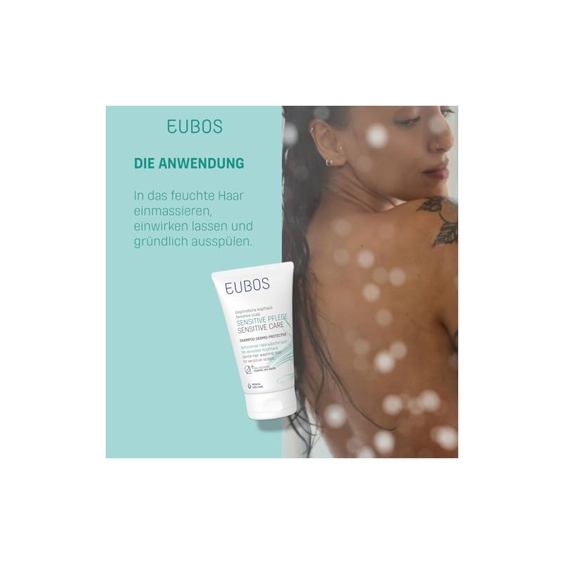 Eubos Sensitive Shampoo Dermo Protectiv 3 x 150 ml